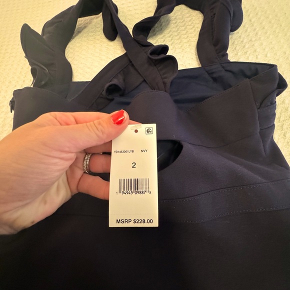 NWT REVOLVE X Likely Hara Dress in Navy - Size 2 - Picture 12 of 13